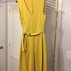 Banana Republic yellow dress